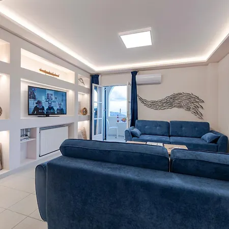 Santorini Symmetry Apartment-spacious For Up To 8 Guests In Megalochori Village * Megalokori