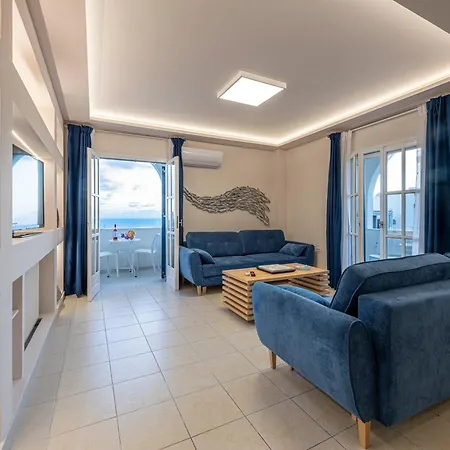 Apartamento Santorini Symmetry Apartment-spacious For Up To 8 Guests In Megalochori Village *