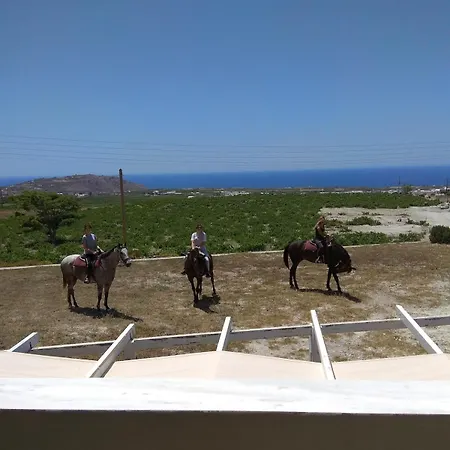 Santorini Symmetry Apartment-spacious For Up To 8 Guests In Megalochori Village